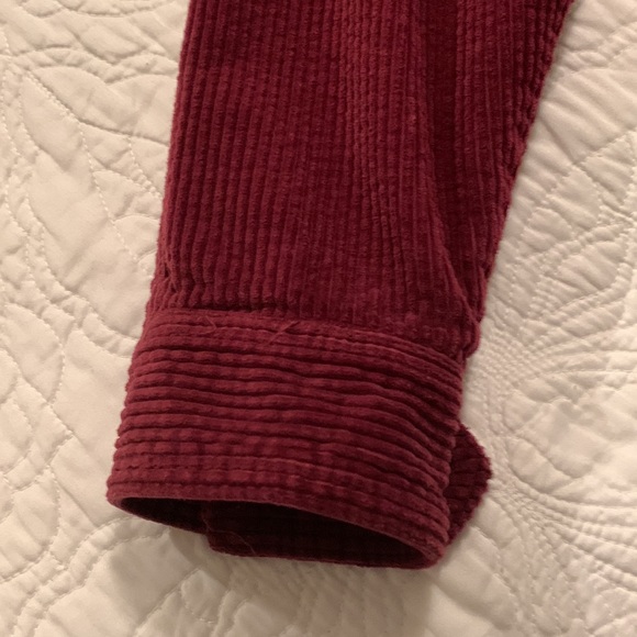 Free People Maroon Corduroy Jacket - Picture 3 of 14